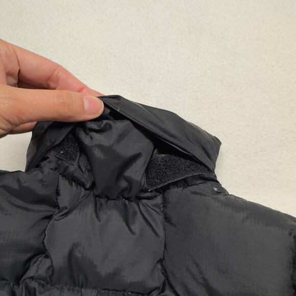 VTG Polo Sport Ralph Lauren Kids size 4 Down Filled Puffer Vest Hoodie‎ Black - Picture 6 of 10